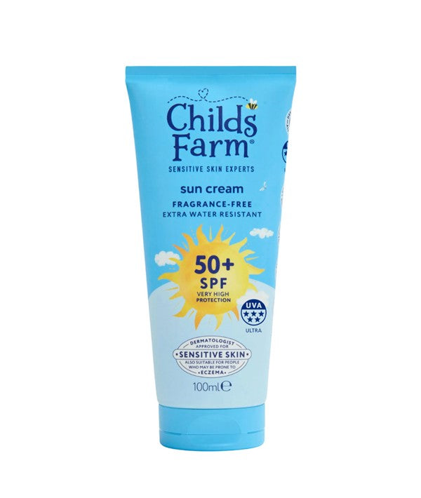 Childs Farm Fragrance Free Sun Cream 50 SPF 100ml