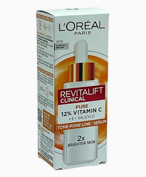 L’Oreal Paris Revitalift Clinical Pure 12% Vitamin C Serum 30ml